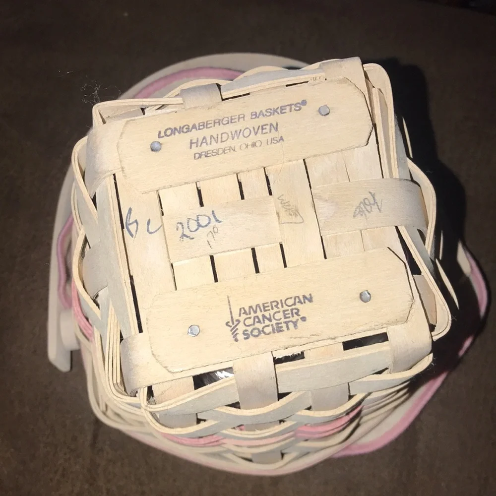 Longaberger Horizon of Hope Basket Set - 3 pieces